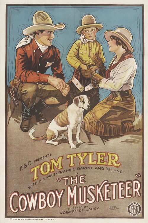 the movie poster: The Cowboy Musketeer (1925)