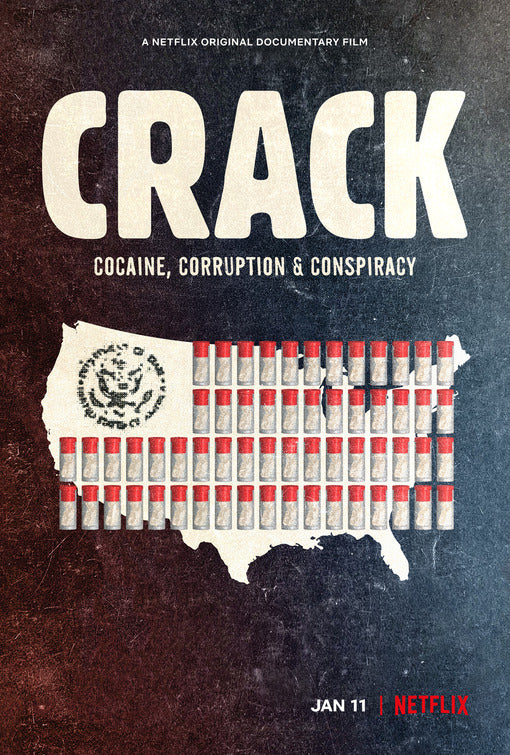1000 piece jigsaw puzzle for tv poster: Crack: Cocaine, Corruption &  Conspiracy