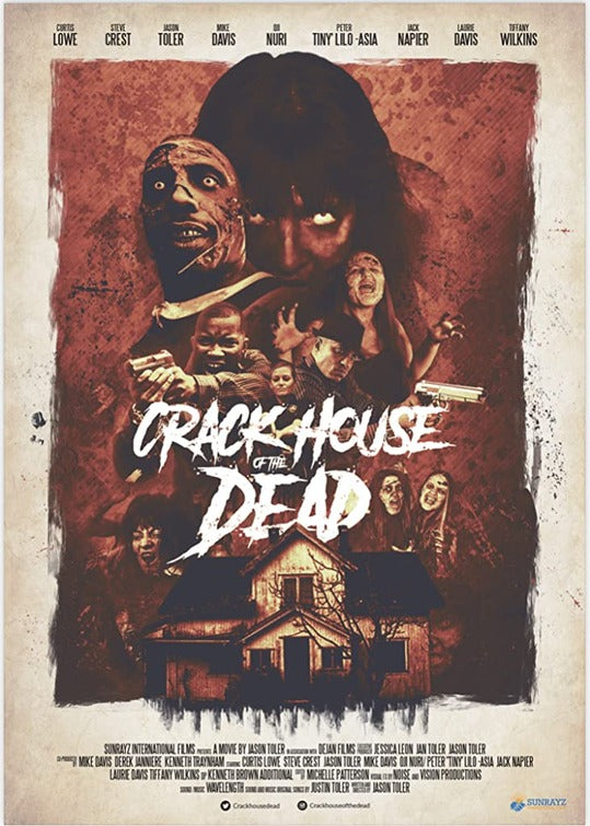 1000 piece jigsaw puzzle for the movie poster: Crack House of the Dead (2021)