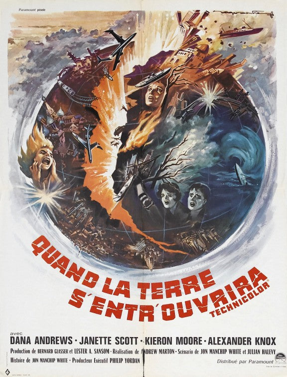 1000 piece jigsaw puzzle for the movie poster: Crack in the World (1965) ver3