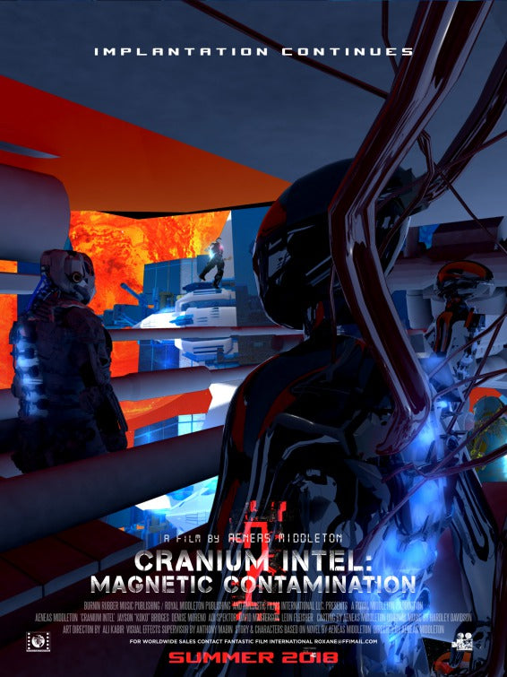 1000 piece jigsaw puzzle for the movie poster: Cranium Intel: Magnetic Contamination (2018) ver2
