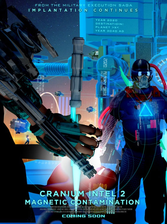 1000 piece jigsaw puzzle for the movie poster: Cranium Intel: Magnetic Contamination (2018) ver5