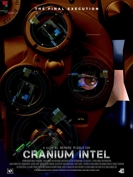 1000 piece jigsaw puzzle for the movie poster: Cranium Intel (2016) ver11