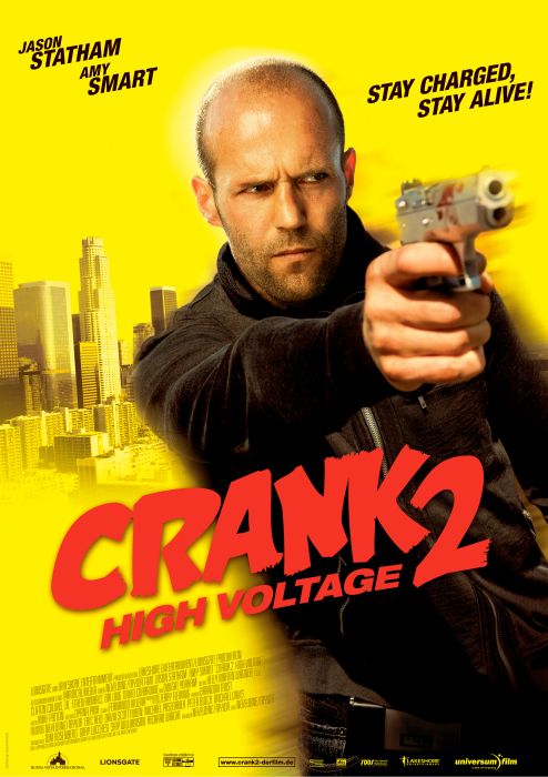 the movie poster: Crank 2: High Voltage (2009) ver3
