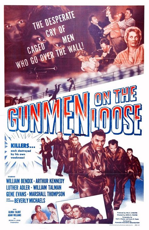 the movie poster: Crashout (1955) ver2