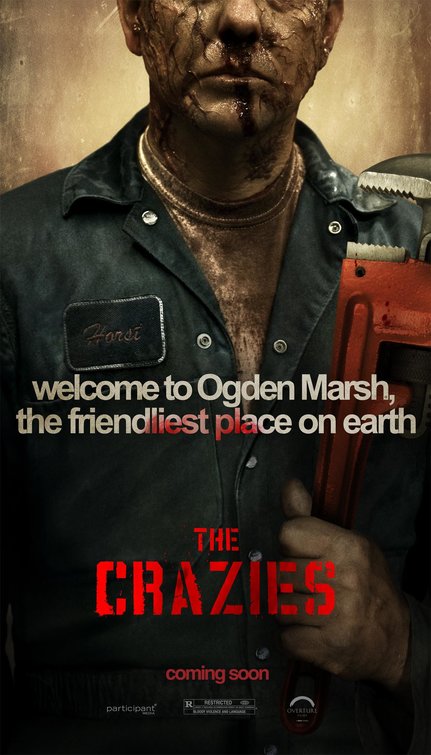 1000 piece jigsaw puzzle for the movie poster: The Crazies (2010) ver4