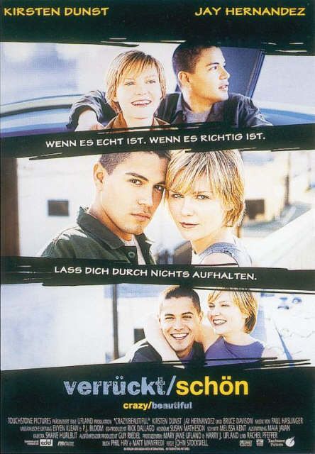 the movie poster: Crazy / Beautiful (2001) ver2