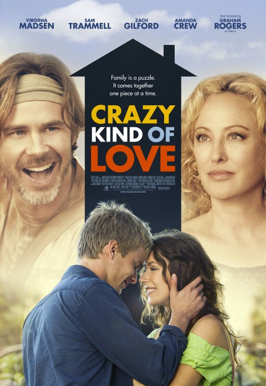 1000 piece jigsaw puzzle for the movie poster: Crazy Kind of Love (2013)