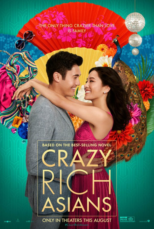1000 piece jigsaw puzzle for the movie poster: Crazy Rich Asians (2018)