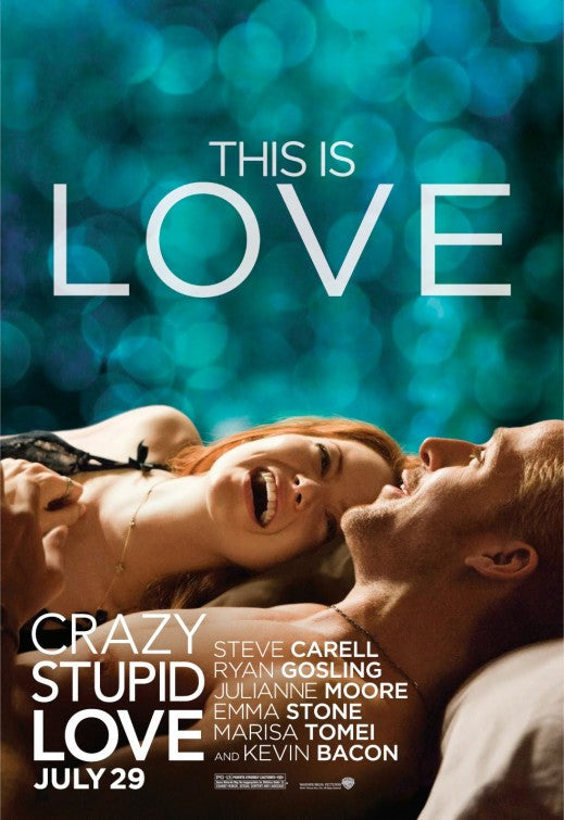 1000 piece jigsaw puzzle for the movie poster: Crazy, Stupid, Love. (2011) ver2