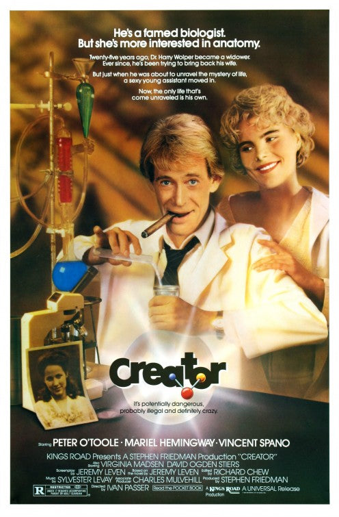 the movie poster: Creator (1985)