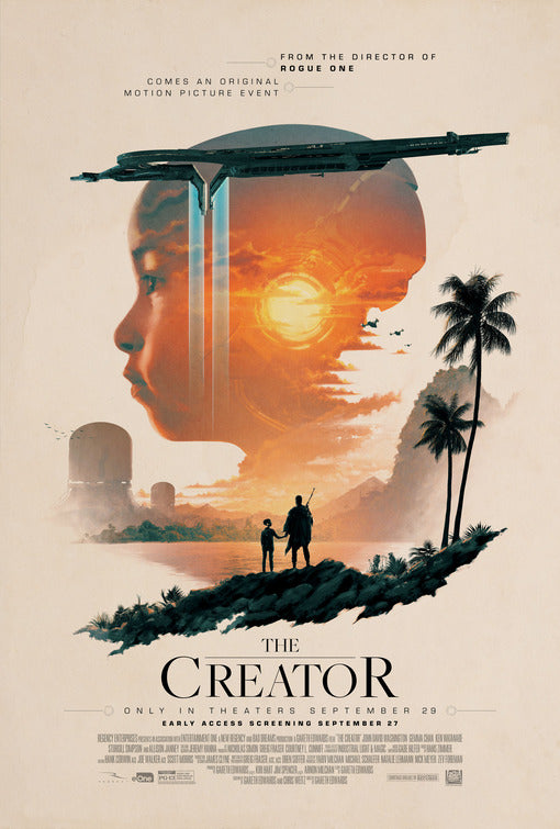 1000 piece jigsaw puzzle for the movie poster: The Creator (2023) ver10