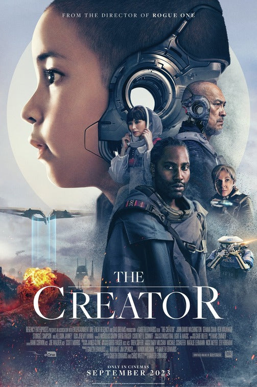1000 piece jigsaw puzzle for the movie poster: The Creator (2023) ver6