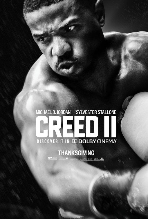 1000 piece jigsaw puzzle for the movie poster: Creed II (2018) ver7