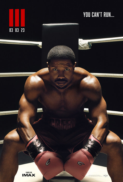 1000 piece jigsaw puzzle for the movie poster: Creed III (2023)