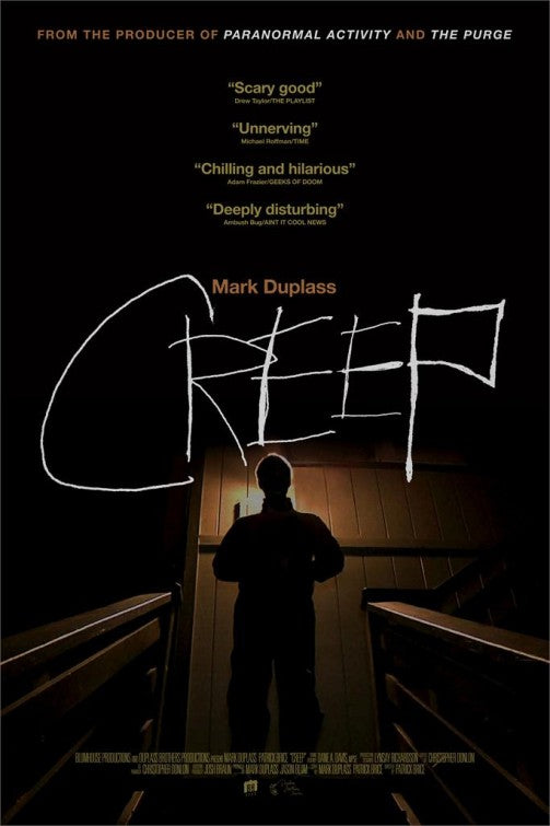 1000 piece jigsaw puzzle for the movie poster: Creep (2015)
