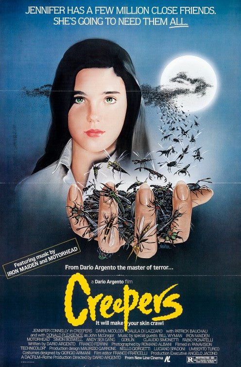 the movie poster: Creepers (1985)