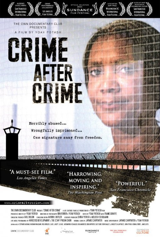 1000 piece jigsaw puzzle for the movie poster: Crime After Crime (2011)
