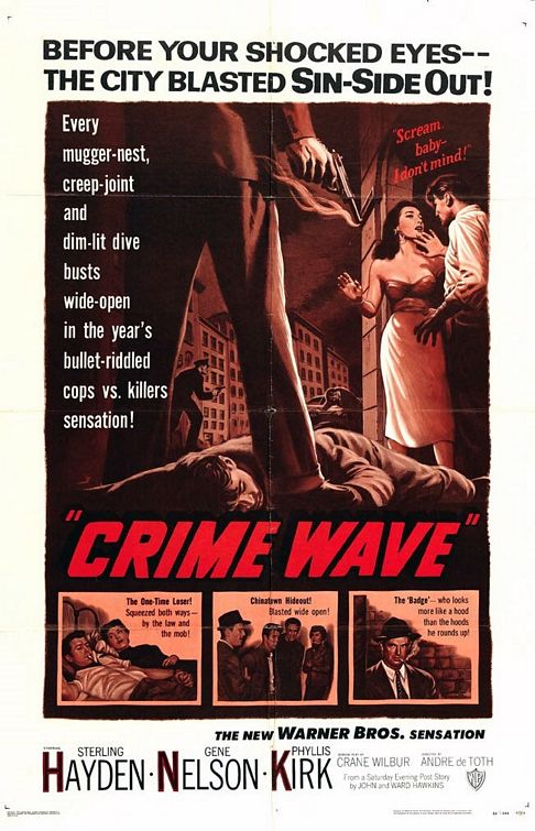 the movie poster: Crime Wave (1954)