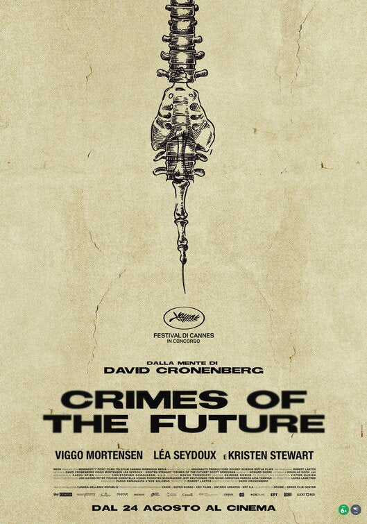 1000 piece jigsaw puzzle for the movie poster: Crimes of the Future (2022) ver10