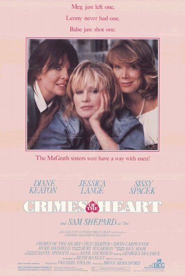 the movie poster: Crimes of the Heart (1986)