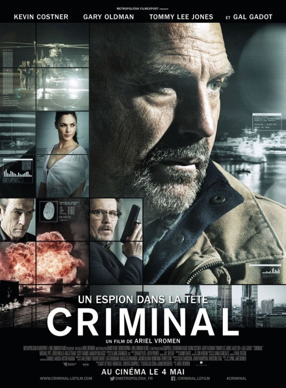 1000 piece jigsaw puzzle for the movie poster: Criminal (2016) ver10