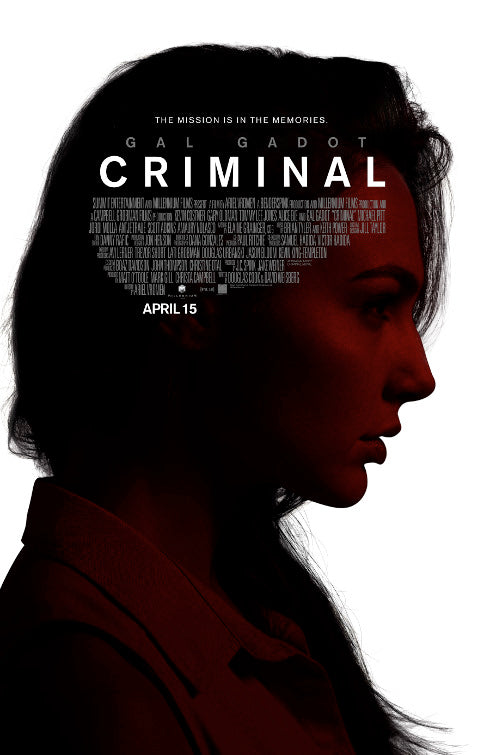 1000 piece jigsaw puzzle for the movie poster: Criminal (2016) ver2