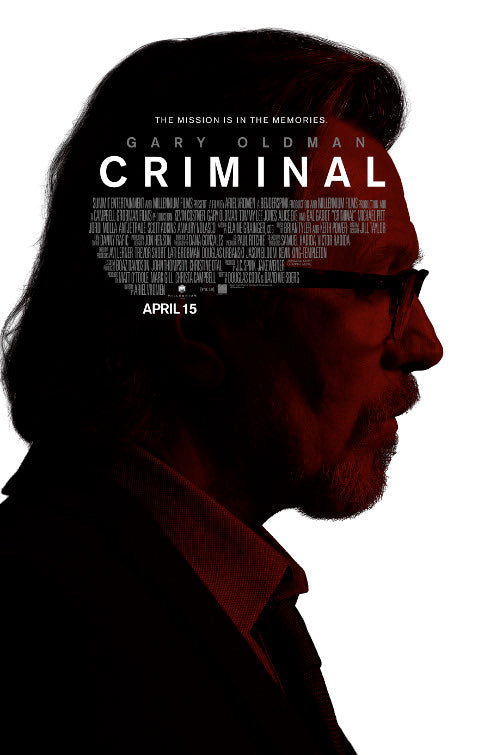 1000 piece jigsaw puzzle for the movie poster: Criminal (2016) ver3