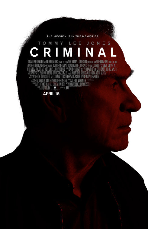 1000 piece jigsaw puzzle for the movie poster: Criminal (2016) ver4