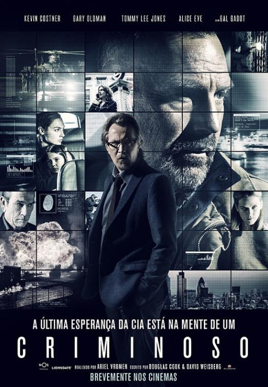 1000 piece jigsaw puzzle for the movie poster: Criminal (2016) ver9