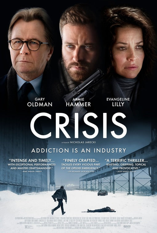 1000 piece jigsaw puzzle for the movie poster: Crisis (2021)