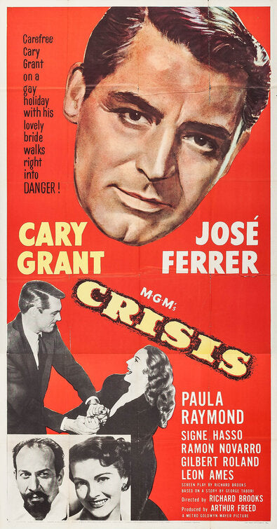 1000 piece jigsaw puzzle for the movie poster: Crisis (1950) ver2