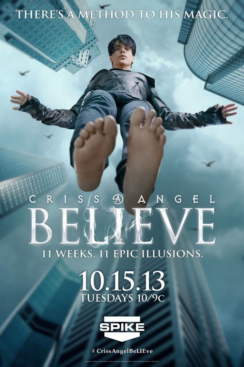 1000 piece jigsaw puzzle for tv poster: Criss Angel: BeLIEve
