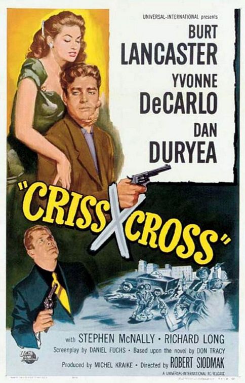 the movie poster: Criss Cross (1949) ver3
