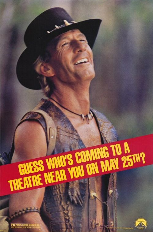 the movie poster: Crocodile Dundee II (1988)