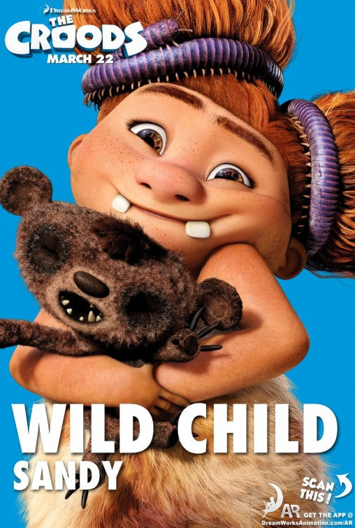 1000 piece jigsaw puzzle for the movie poster: The Croods (2013) ver6