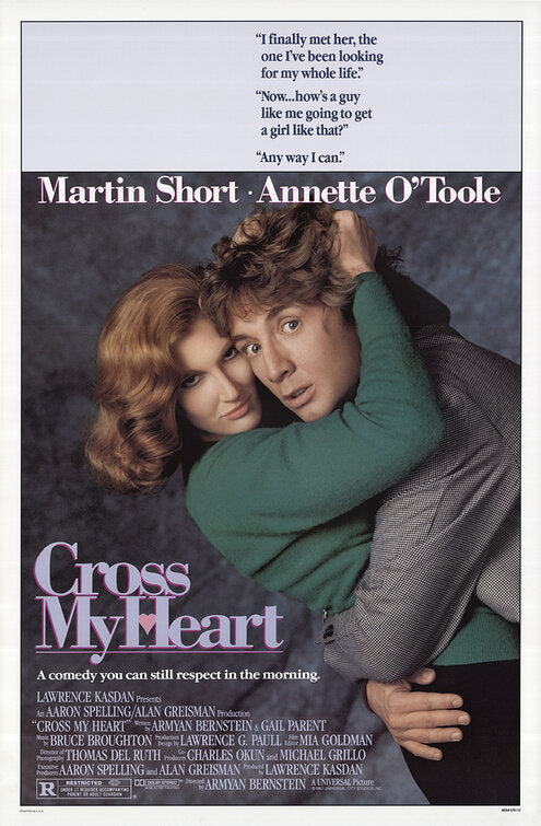 the movie poster: Cross My Heart (1987)
