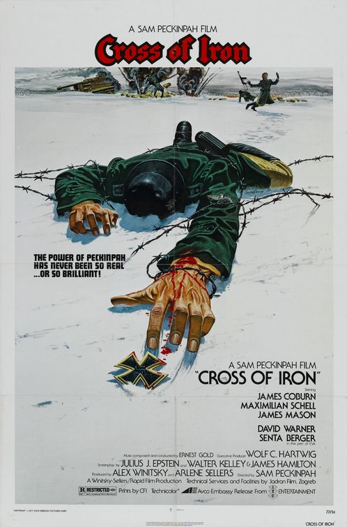 the movie poster: Cross of Iron (1977)