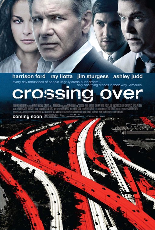 the movie poster: Crossing Over (2009)