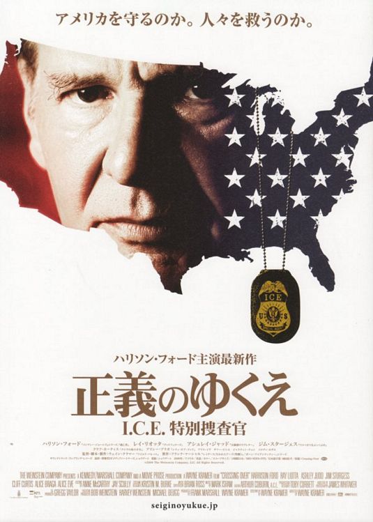 1000 piece jigsaw puzzle for the movie poster: Crossing Over (2009) ver4