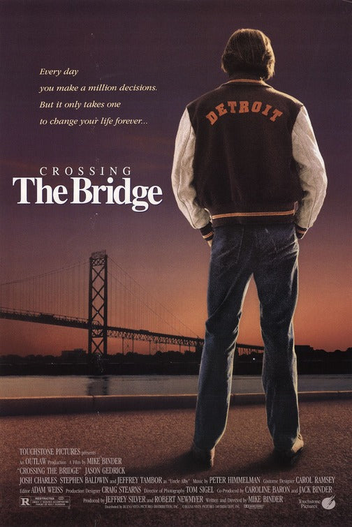 the movie poster: Crossing the Bridge (1992)