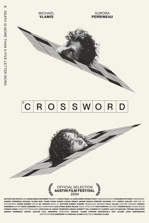 1000 piece jigsaw puzzle for the movie poster: Crossword (2024)