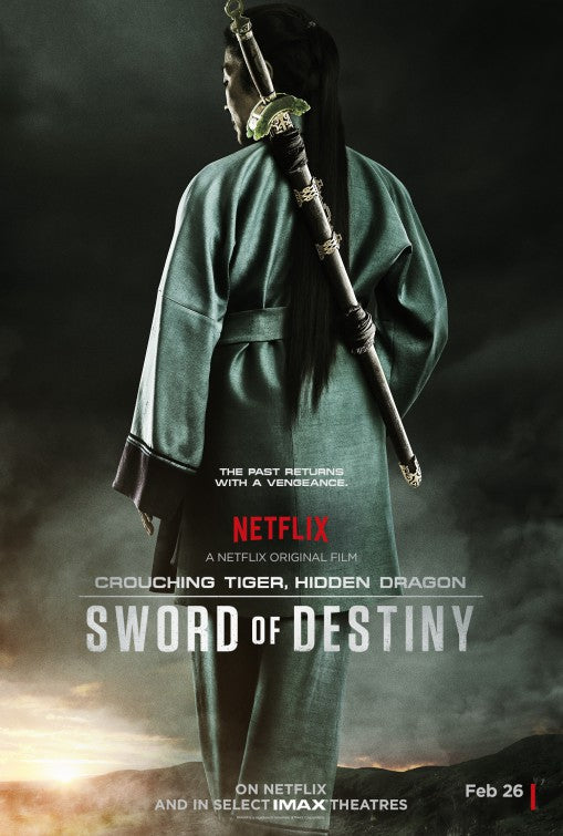 1000 piece jigsaw puzzle for the movie poster: Crouching Tiger, Hidden Dragon: Sword of Destiny (2016)