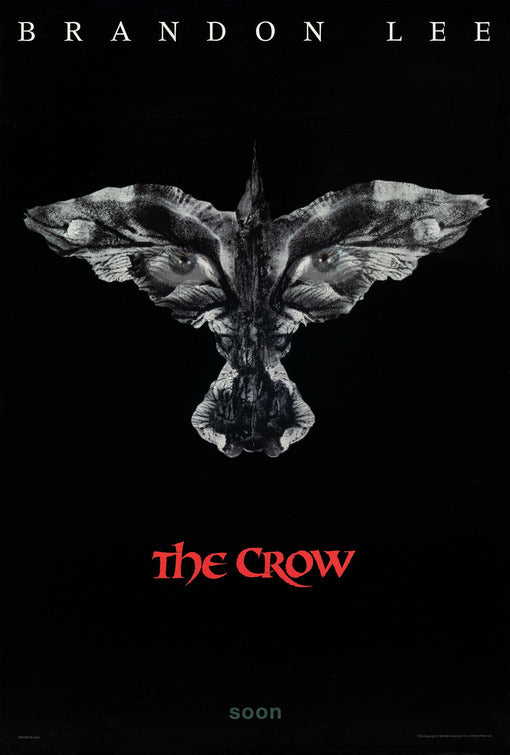 the movie poster: The Crow (1994) ver1