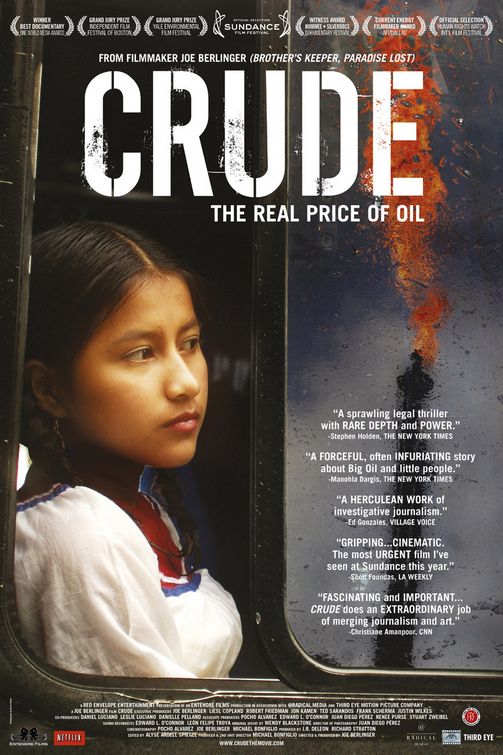 1000 piece jigsaw puzzle for the movie poster: Crude (2009)