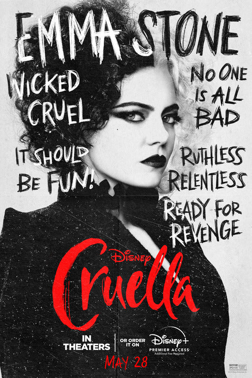 1000 piece jigsaw puzzle for the movie poster: Cruella (2021) ver4