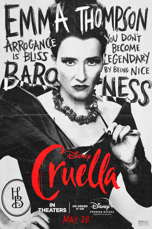 1000 piece jigsaw puzzle for the movie poster: Cruella (2021) ver5