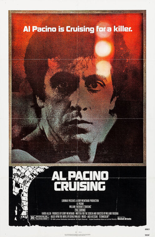 the movie poster: Cruising (1980)