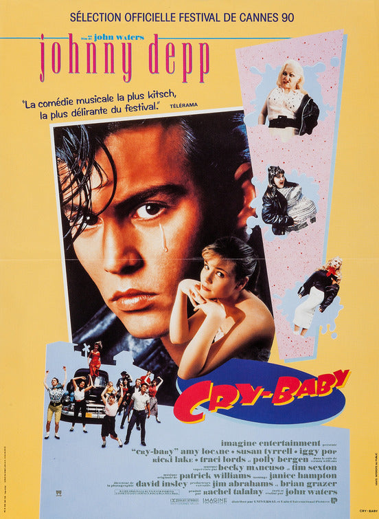 the movie poster: Cry-Baby (1990) ver2