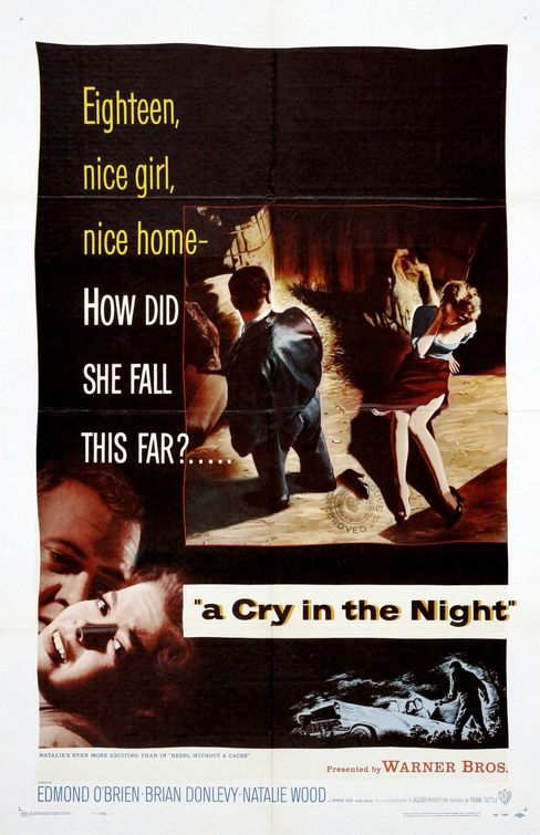 the movie poster: A Cry in the Night (1956)